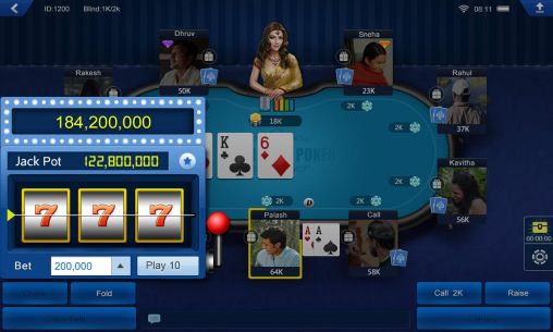 Shahi India poker pour Android