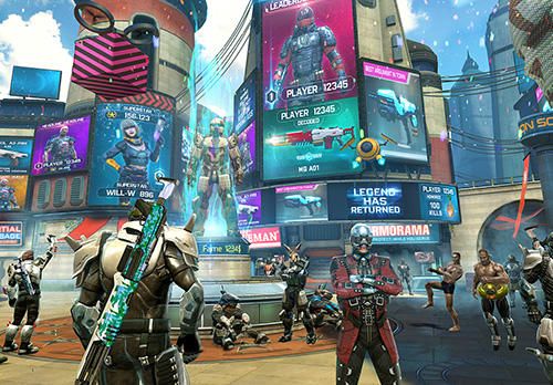 de acción: descarga Leyendas de Shadowgun para tu teléfono