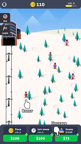 Ski station for iPhone