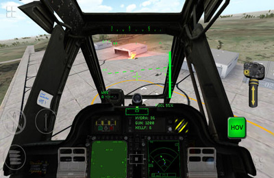 Apache 3D Simulator für iOS-Geräte
