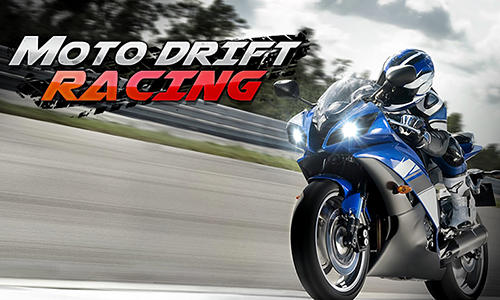 Moto drift racing icon