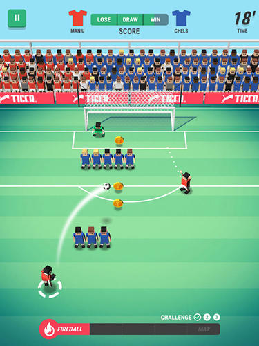 Tiny striker: World football скріншот 1