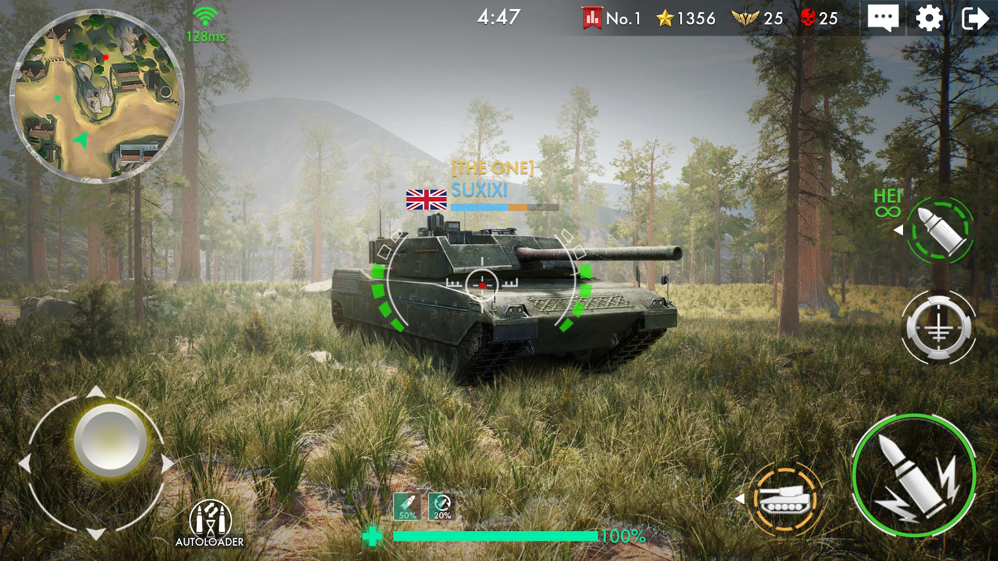 Tank Warfare: PvP Battle Game for Android