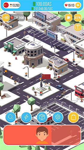 Idle city builder for Android