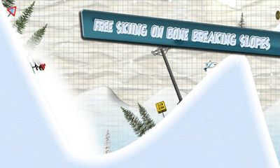 Stickman Ski Racer captura de pantalla 1