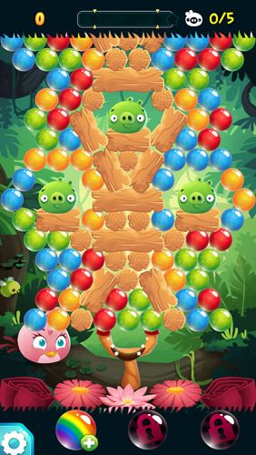 iPhone向けのAngry birds Stella: Pop無料 