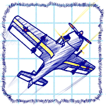 Doodle planes Symbol