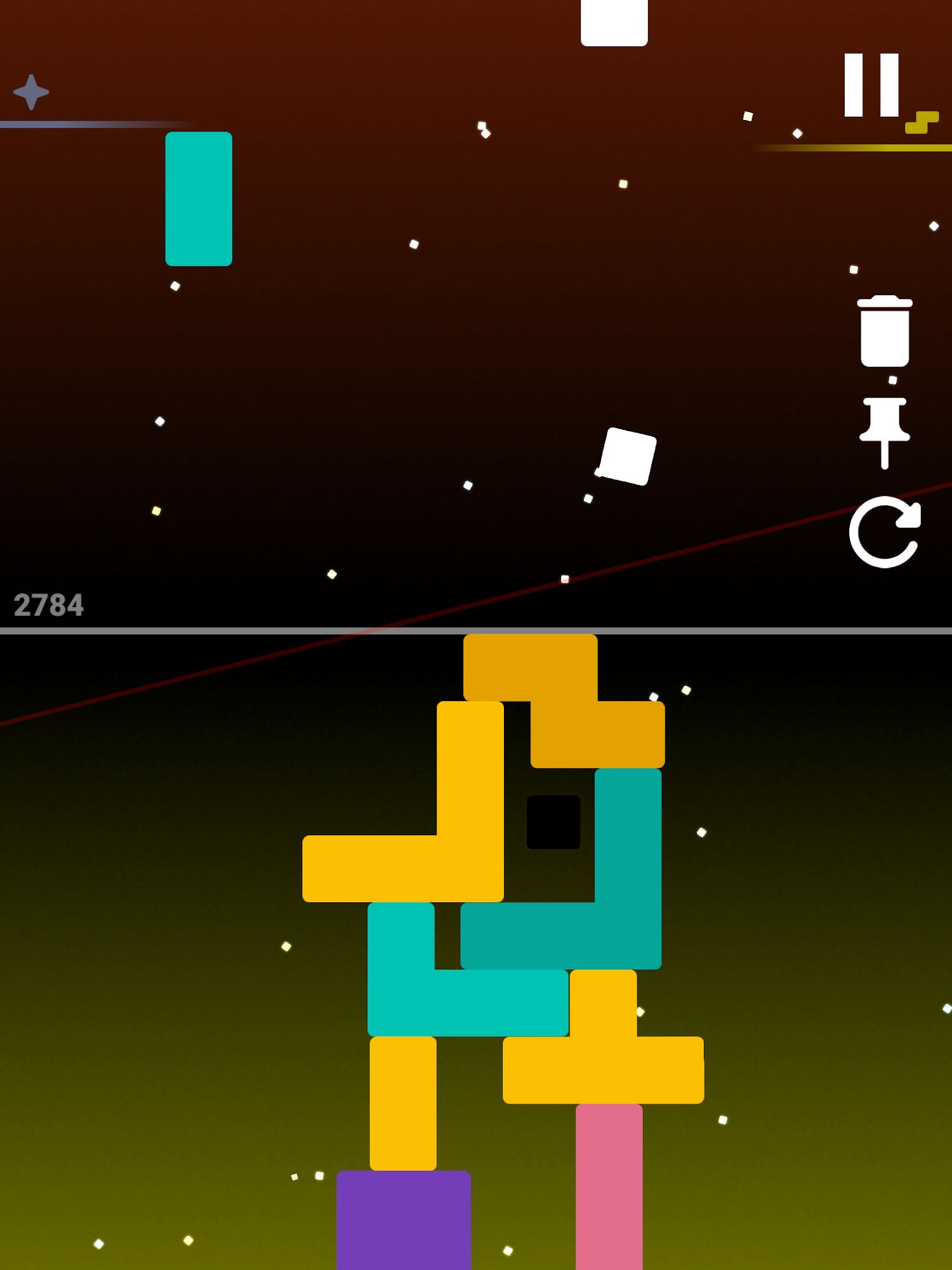ONIM: Tetris in Reverse for Android
