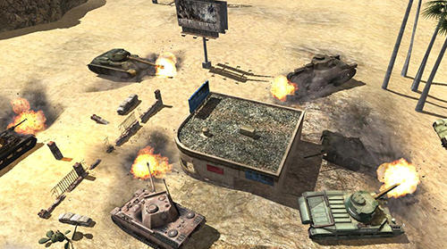 Tank war blitz 3D captura de pantalla 1