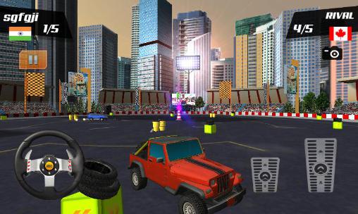 Car racing stunts 3D скріншот 1