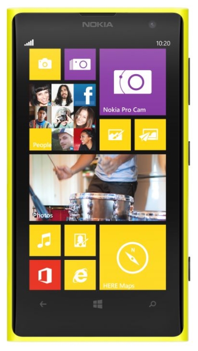 Baixe toques para Nokia Lumia 1020
