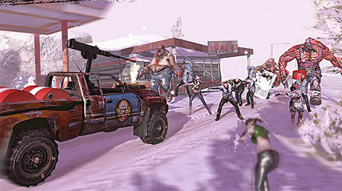 Zombies, cars and 2 girls para Android