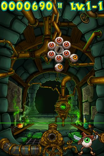 Eyegore's eye blast for iOS devices