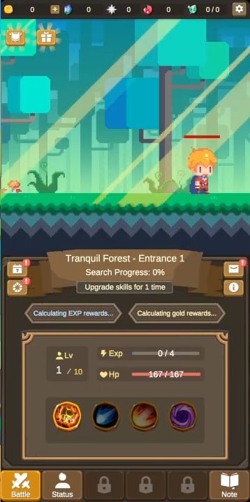 Tiny Pixel Knight - Idle RPG Adventure Tales for Android