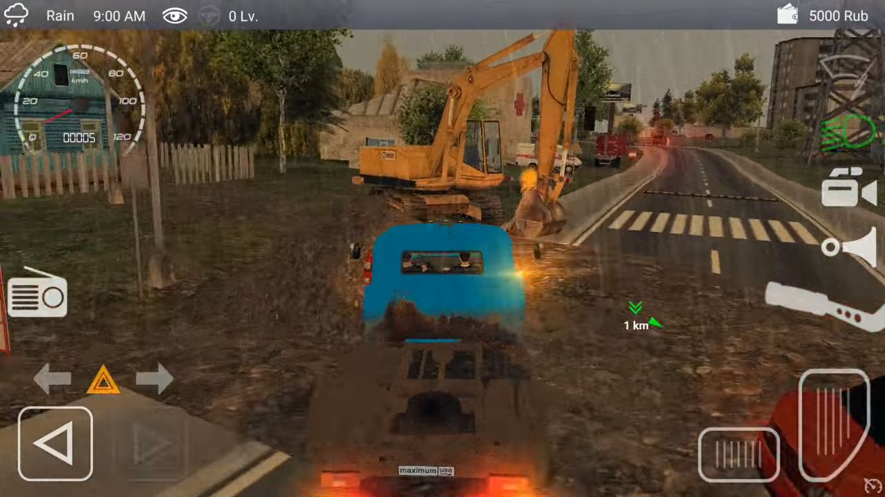 Russian Car Driver ZIL 130 screenshot 1