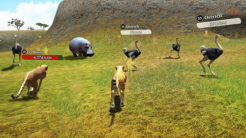 The cheetah: Online simulator captura de tela 1