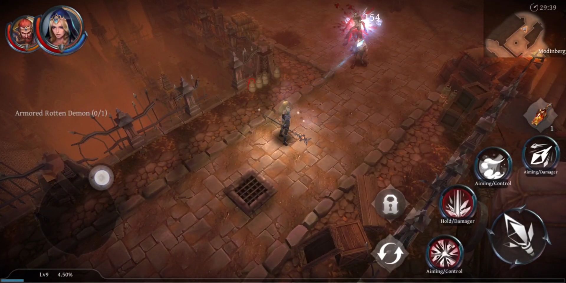Raziel: Dungeon Arena captura de pantalla 1