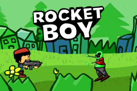 логотип Хлопчик-ракета