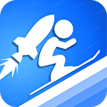Rocket ski racing icono