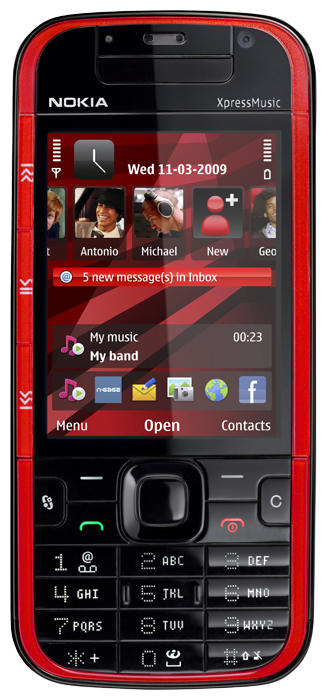 Kostenlose Klingeltöne für Nokia 5730 XpressMusic