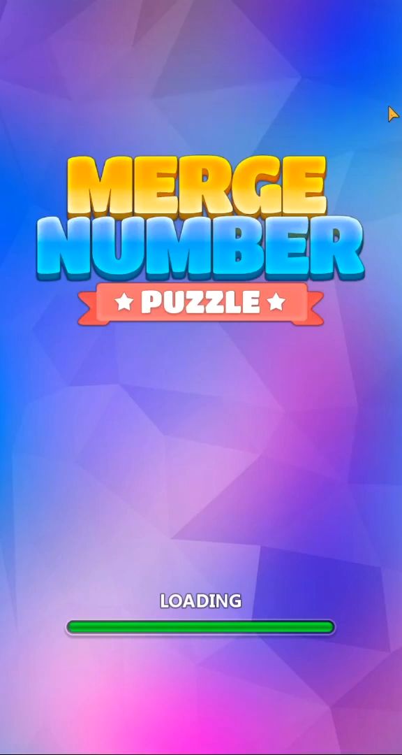 Merge Number Puzzle captura de tela 1