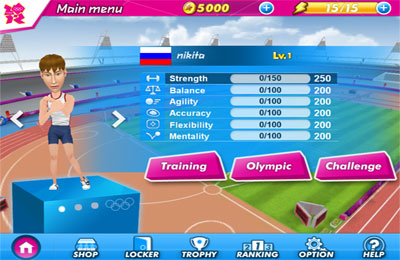 London 2012 - Official Mobile Game for iPhone