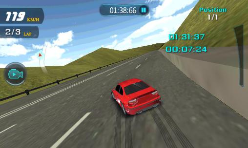 Death driving ultimate 3D captura de pantalla 1