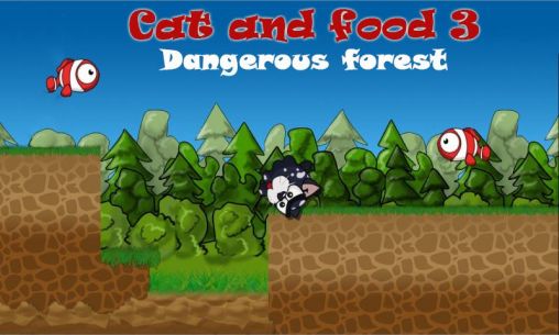 Иконка Cat and food 3: Dangerous forest