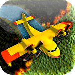 Fire flying icon