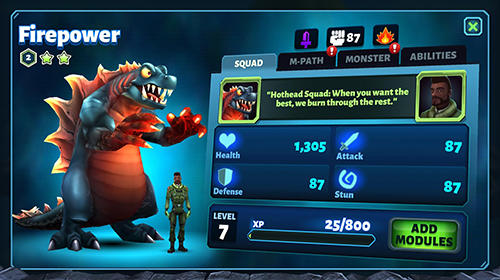 Monster battle world capture d'écran 1