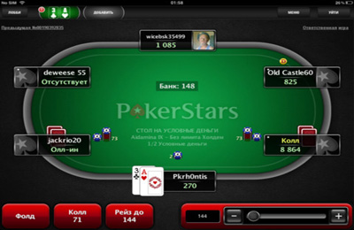 Мобільний покер онлайн