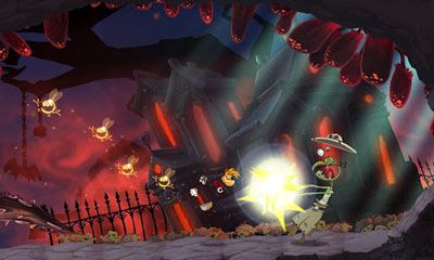 Rayman Jungle Run captura de pantalla 1