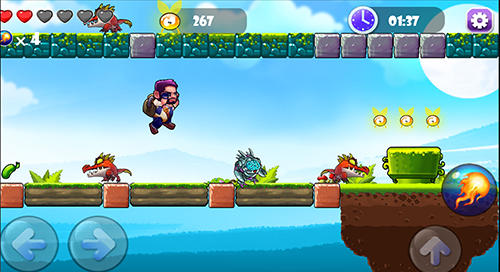 Jumping boy world screenshot 1