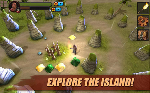 Survival at lost island 3D captura de pantalla 1