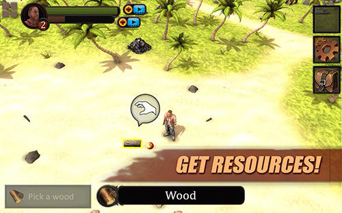 Survival at lost island 3D screenshot 1