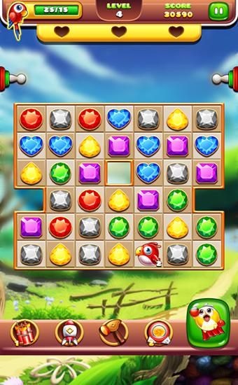 Jewels rush: Match 3 pour Android