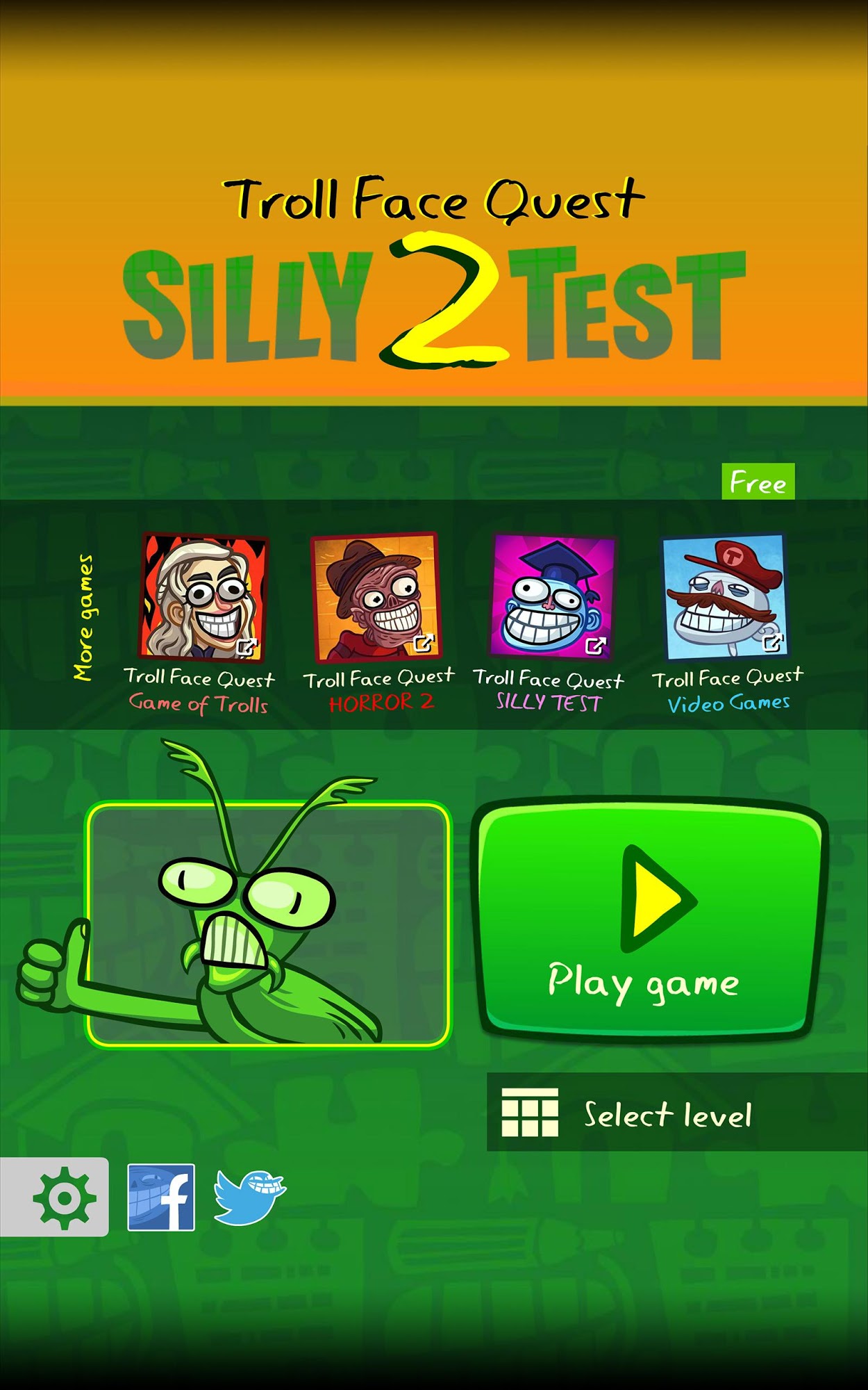 Troll Face Quest: Silly Test 2 スクリーンショット1