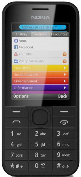 Baixe toques para Nokia 208