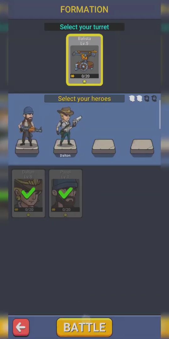Zombie War: Idle Defense Game screenshot 1