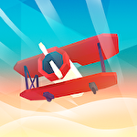 Sky surfing icon