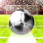 Soccer championship: Freekick icon