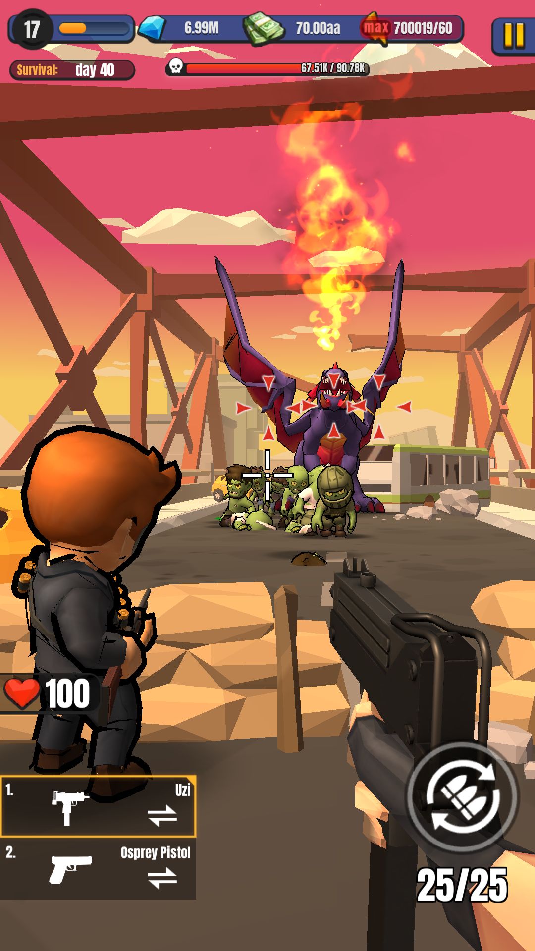 Idle Zombie Shooting for Android