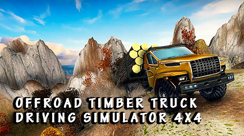 Offroad timber truck: Driving simulator 4x4 capture d'écran 1