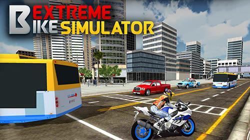 Extreme bike simulator captura de tela 1