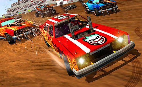 Demolition derby real car wars captura de tela 1