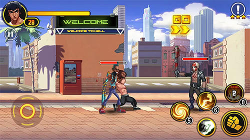 Glory samurai: Street fighting pour Android