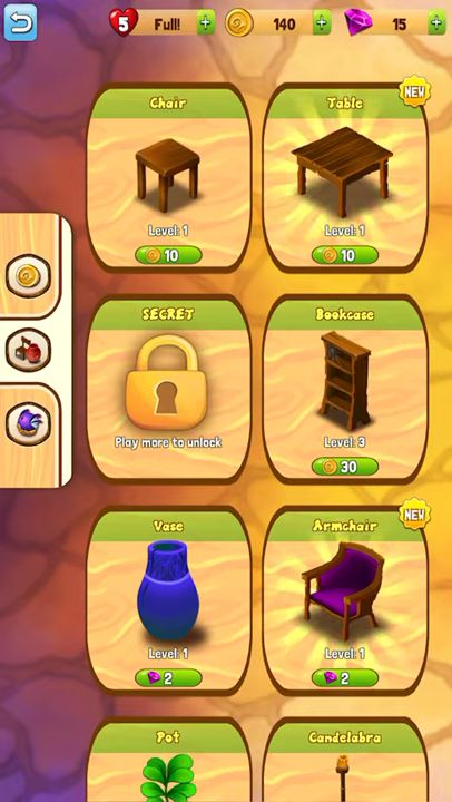 Merlin and Merge Mansion for Android