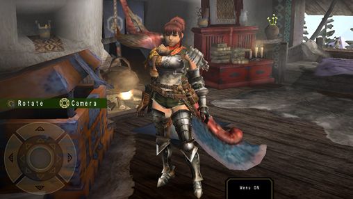 日本語のMonster hunter freedom unite 