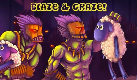 logo Blaze & graze!