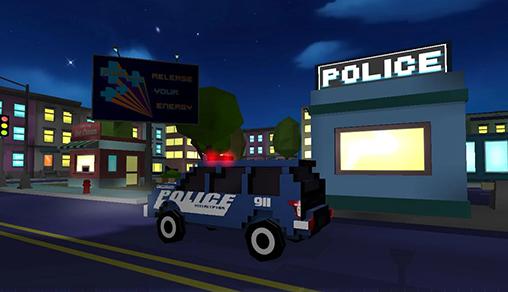 Blocky city: Ultimate police captura de tela 1